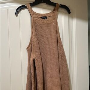 1. State Tan Crew Neck Sweater